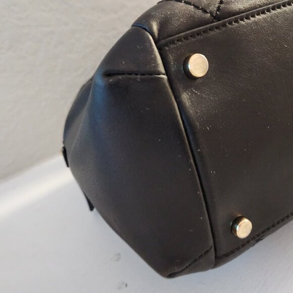 Euc Kate Spade Carey Black Leather Shoulder Bag Purse - Picture 13 of 17